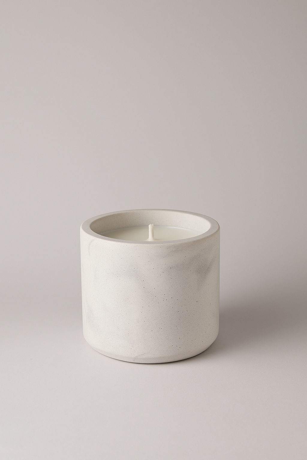 Świeca sojowa handmade | marmur