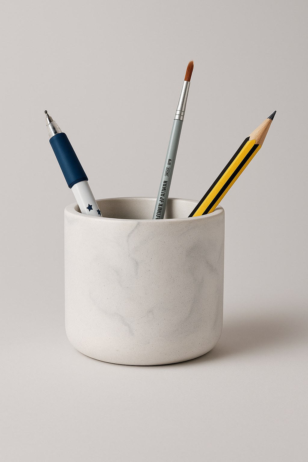 Świeca sojowa handmade | marmur