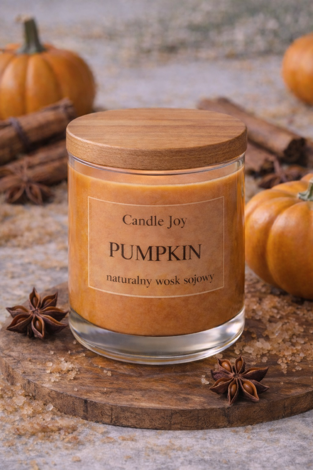 Świeca sojowa Candle Joy – Pumpkin